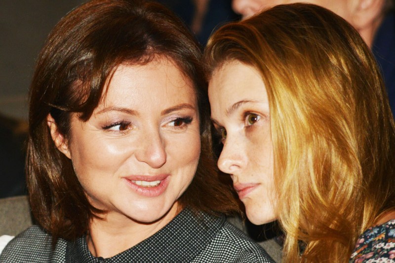 Anna Sergeevna Popova in a swimsuit