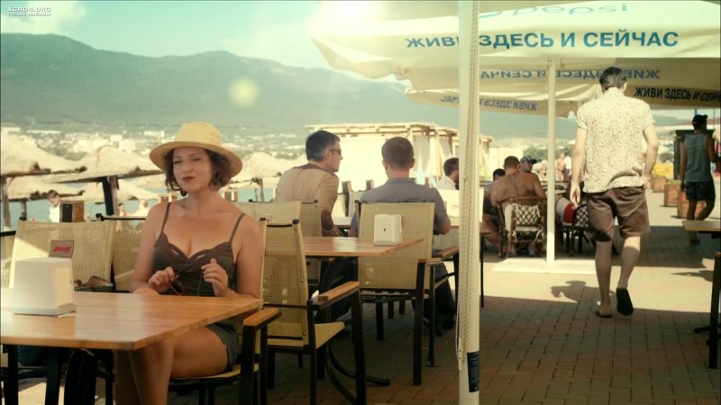 Anna Popova with her husband