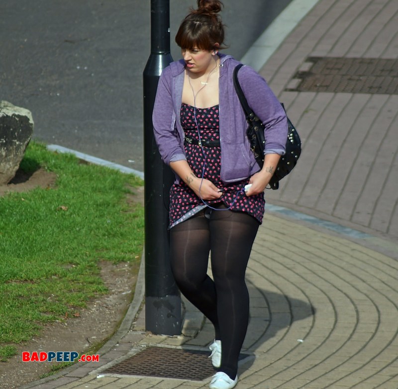 Voyeurist pantyhose is magnificent