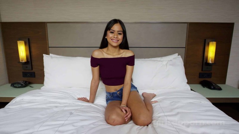 Alessandra Jane in XXX stockings