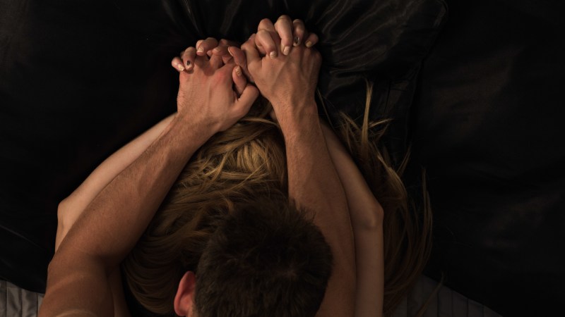 Man and woman passion