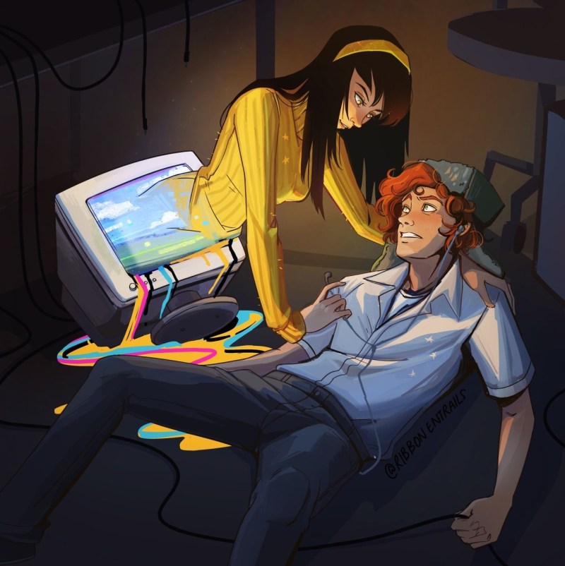 South Park Leslie and Kyle Art