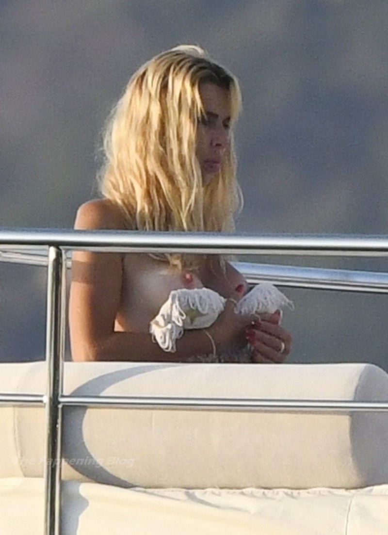 A little thin model poses erotic