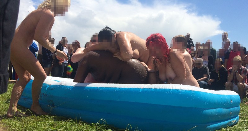 Festival of naked swingers