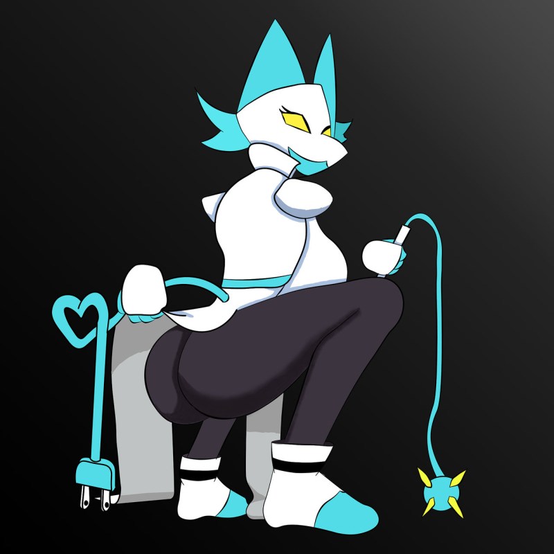 Ryanne Lazerbunny in the kitchen naked