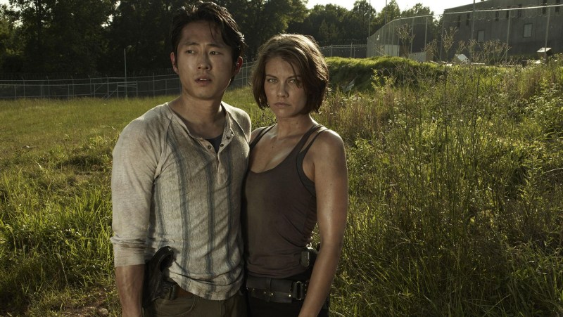 Lauren Cohen in the shower of the doll