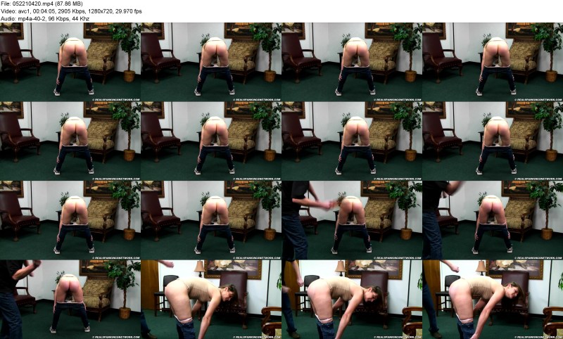 Spanking Belinda Lawson