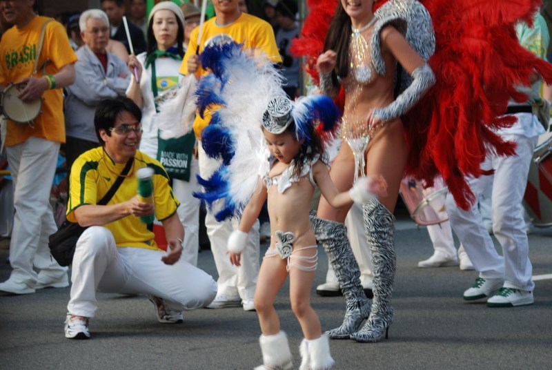 The carnival is small