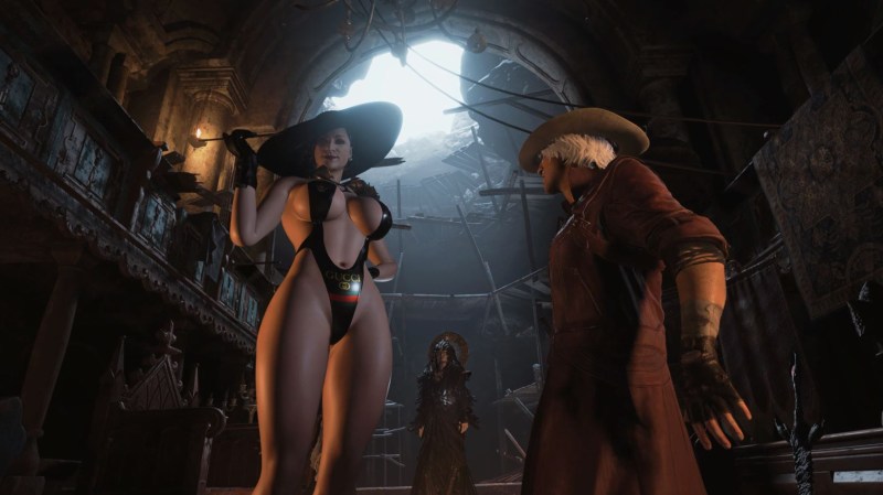 Kitchen items in the ass