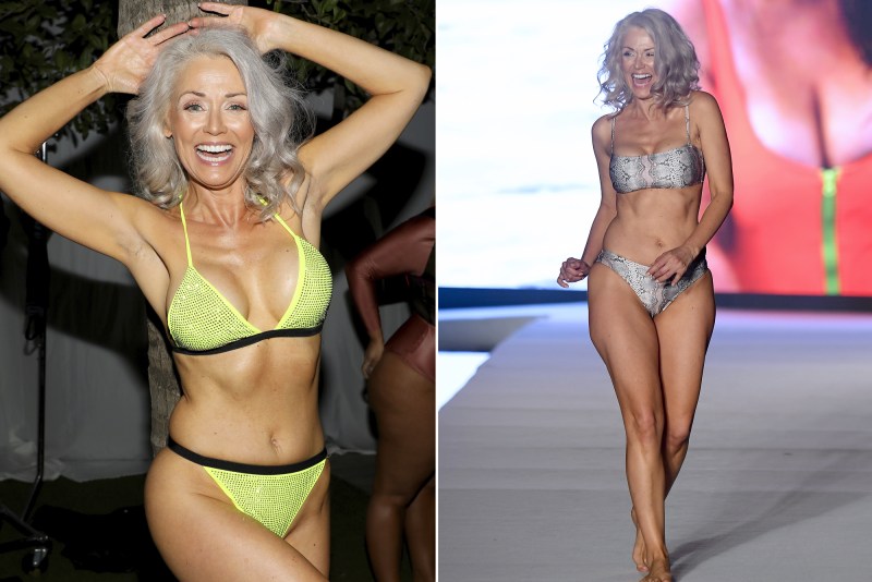 Passionate elderly women