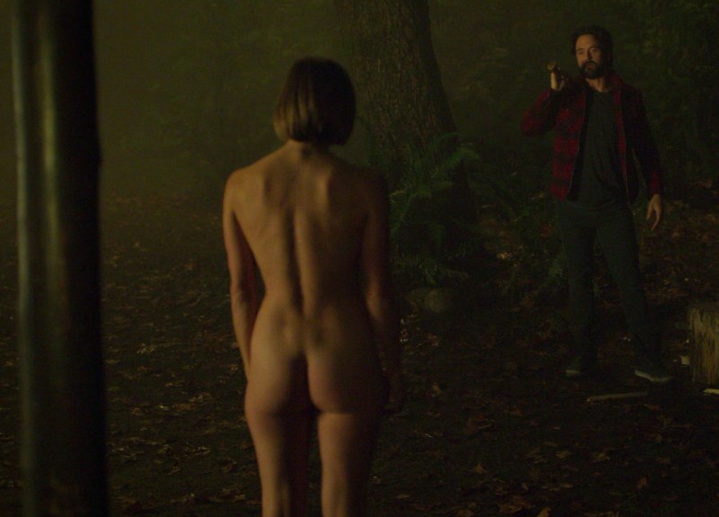 Katie Sakhoff in the film Riddick Souls