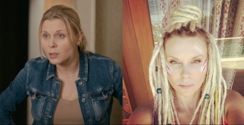 Yana Troyanova with pigtails