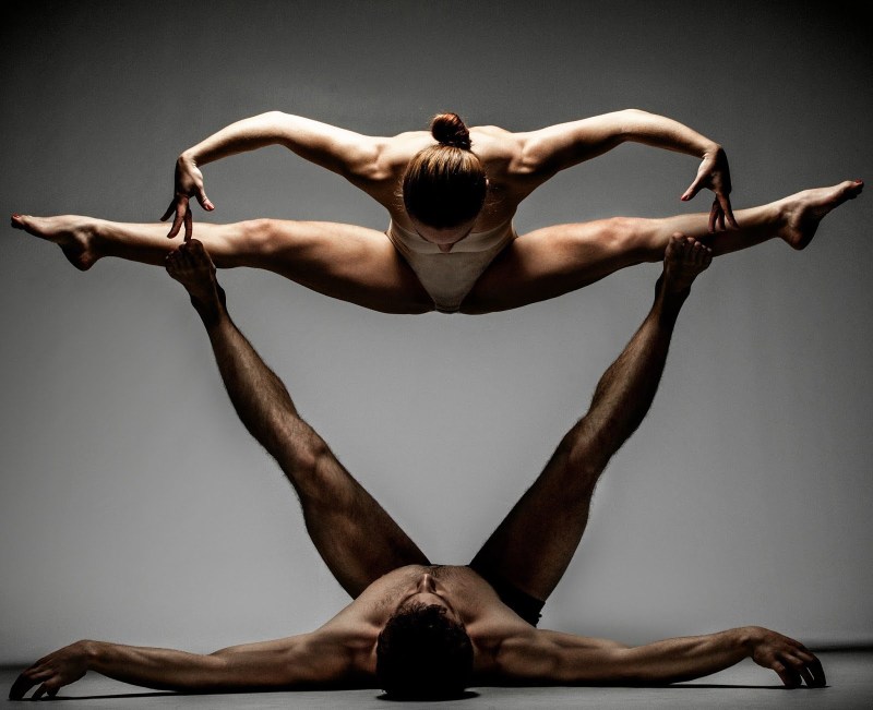 Sports girls gymnasts