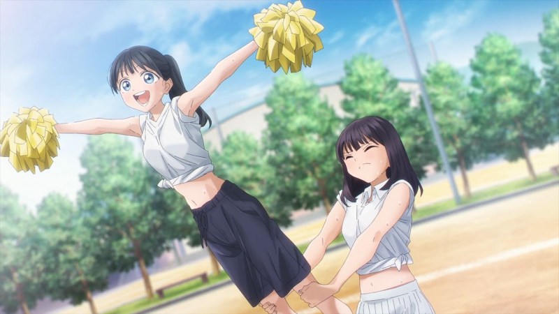 Under the skirt of elderly women