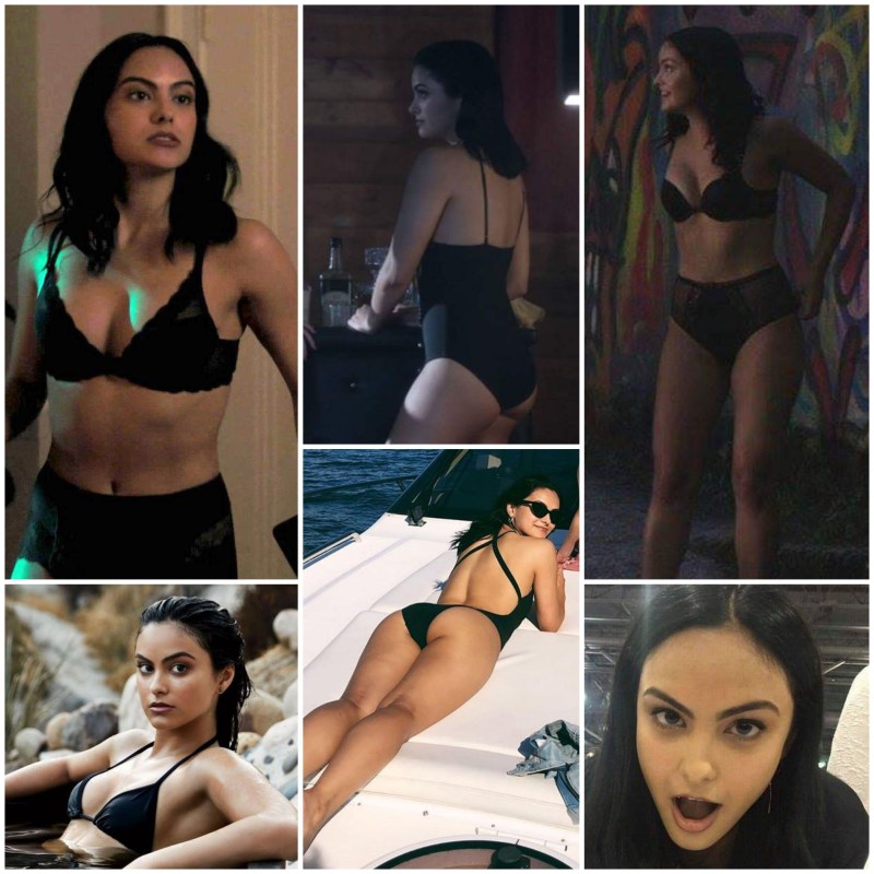 Camila Mendes in underwear
