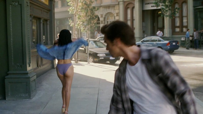 Bruce Almighty film 2003 Bruce on the street