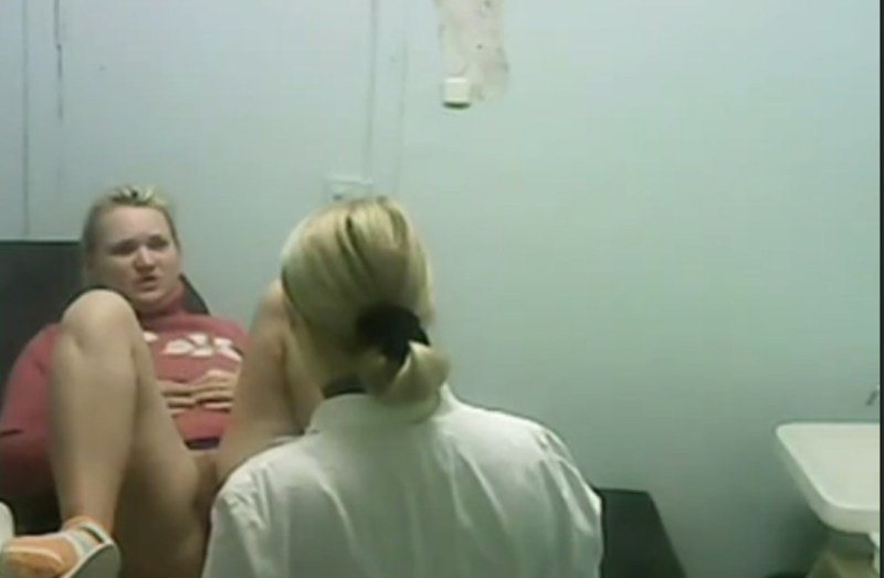 Girl's anal at the gynecologist