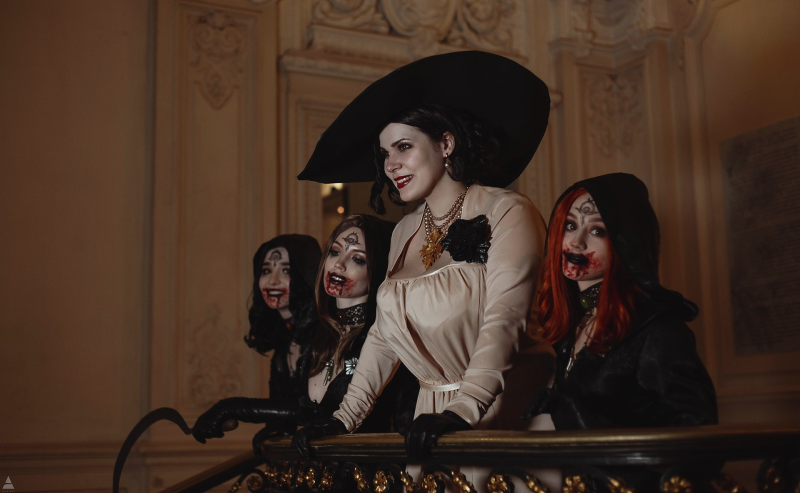 Resident Evil 8 daughter Lady Dimitrescu