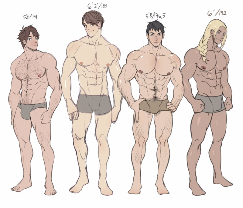 Yaoi hentai school muscles