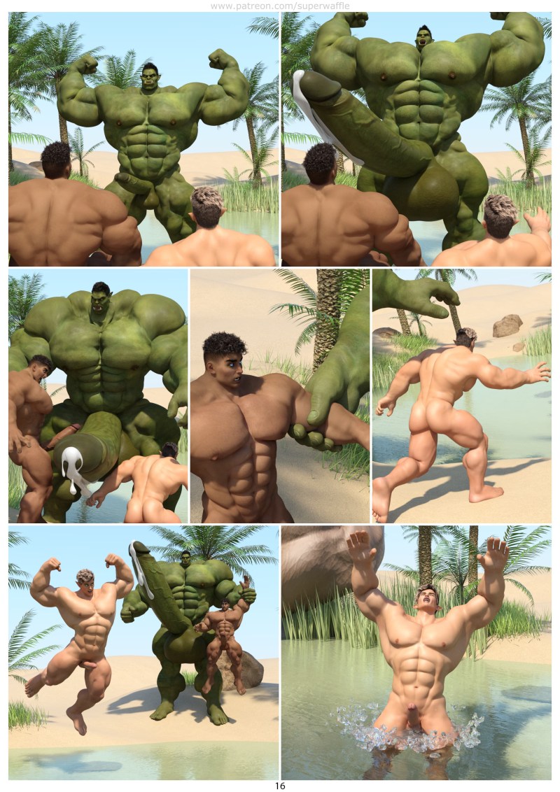 Naked Dylan about Brian without panties