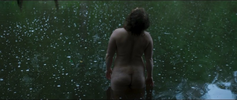 Eva Melaner in a swimsuit