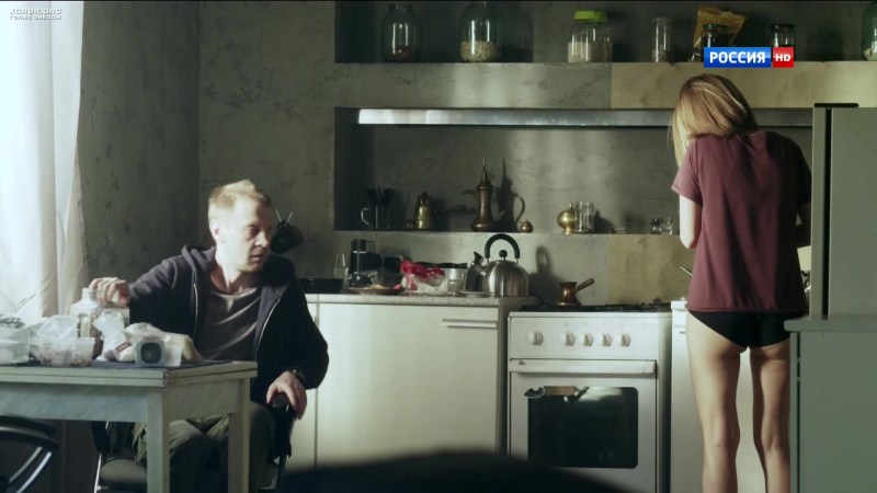 Victoria Isakova in underwear