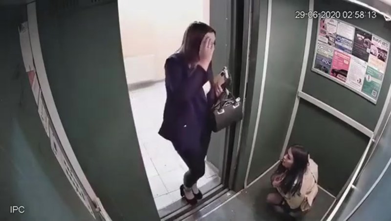 Funny moments filmed on camera