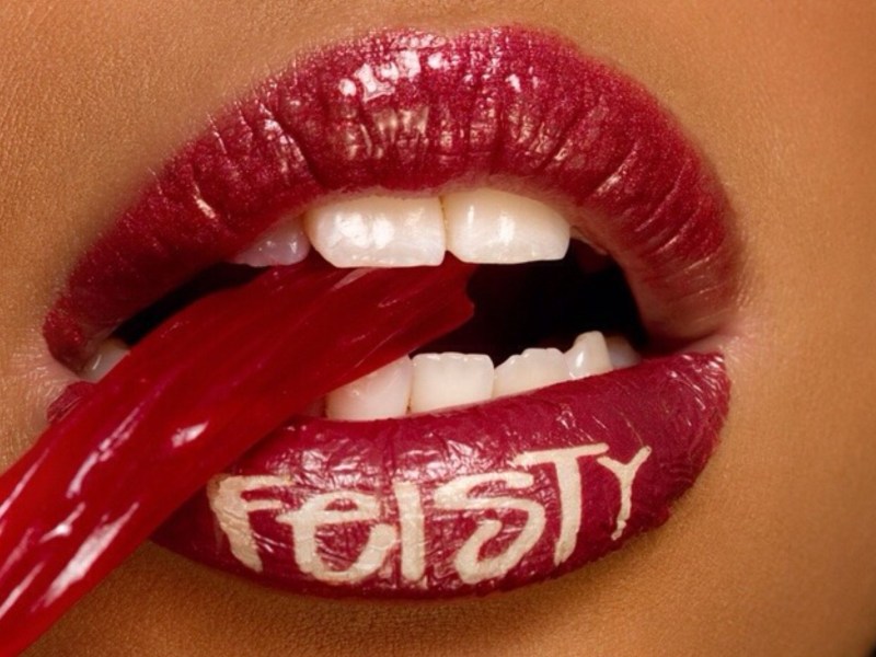 Beautiful female lips