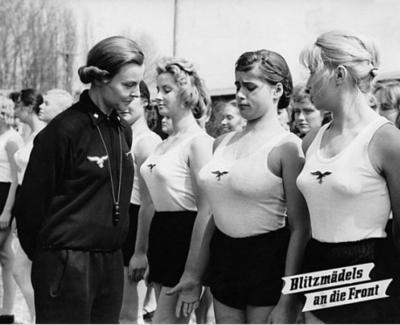 Group of elderly women