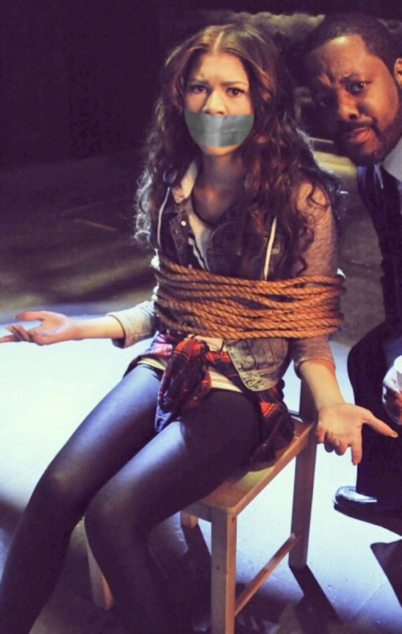 Michelle Rodriguez Tape Gagged