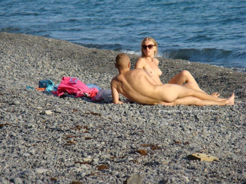 Naked on the beach Big Utrish