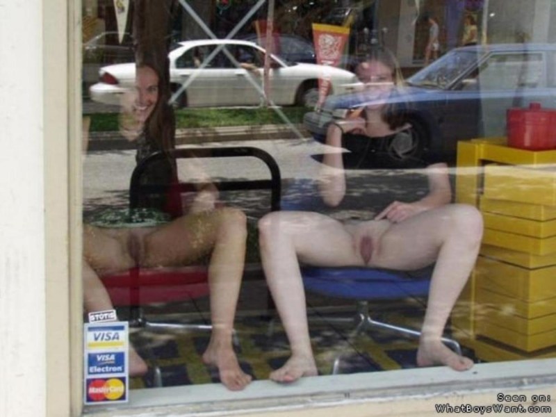 The girls slept naked