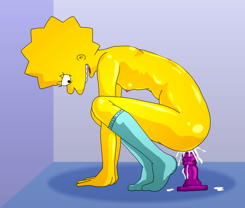 Hentai Simpsons Lisa poop