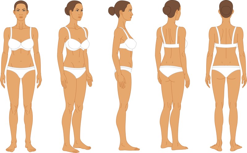 Female figure on the side