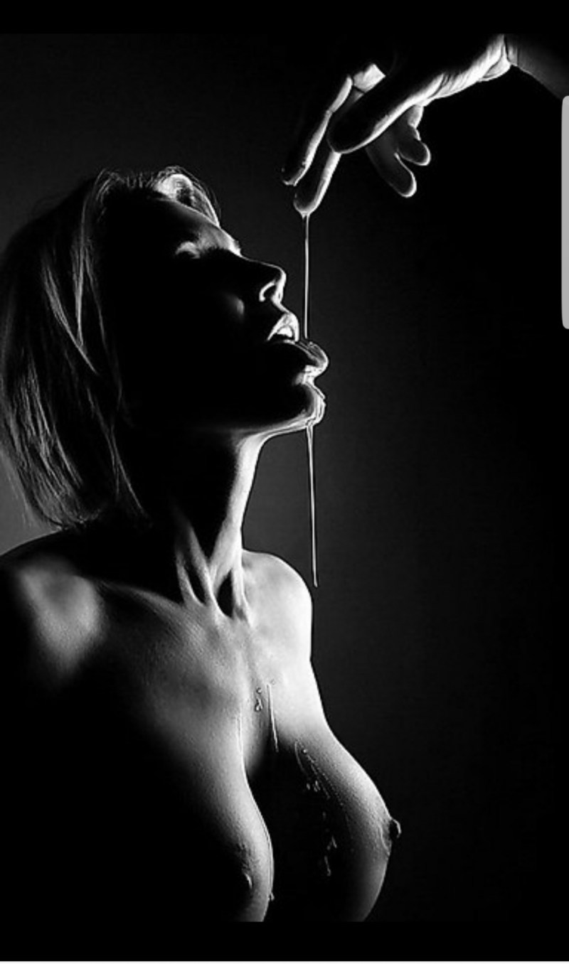 Erotic girls are black and white