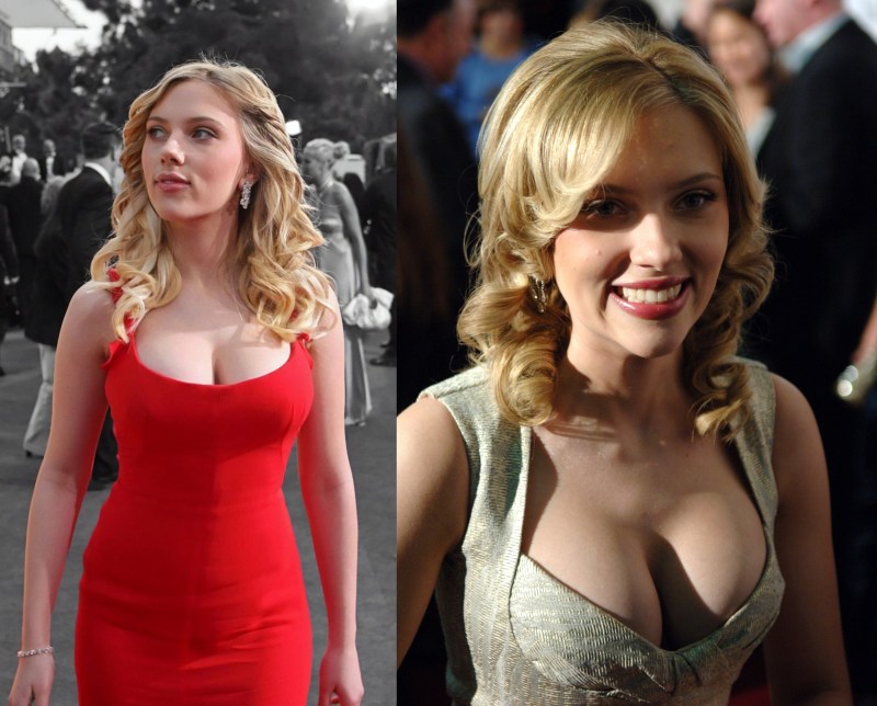 Scarlett Johansson before