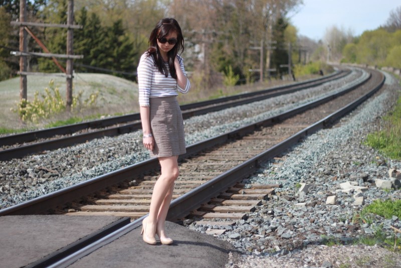 Girl in the carriage