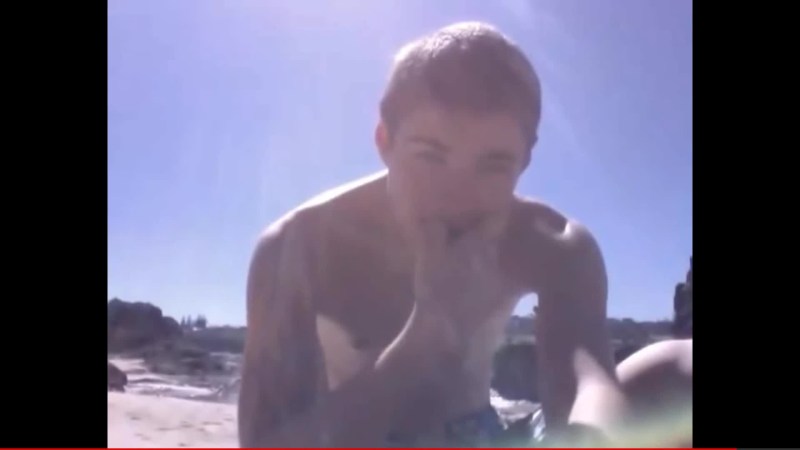 Naked men in front of women