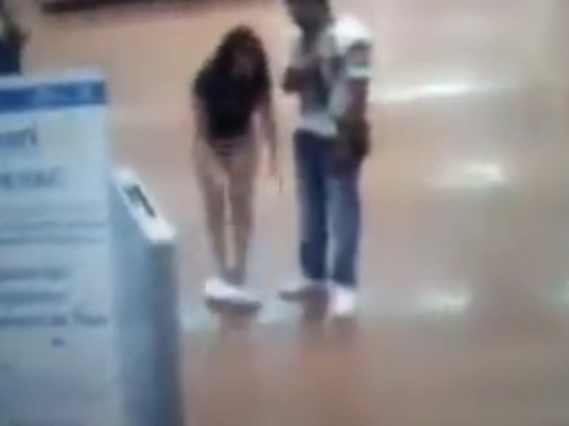 Naked women pierce in nature