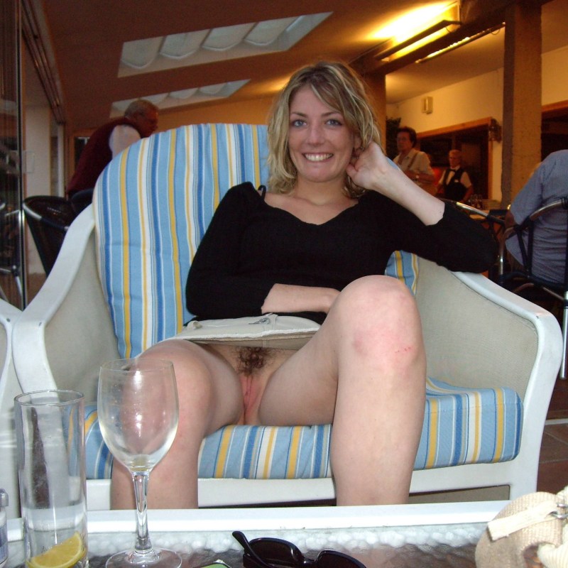 Anal masturbation in public