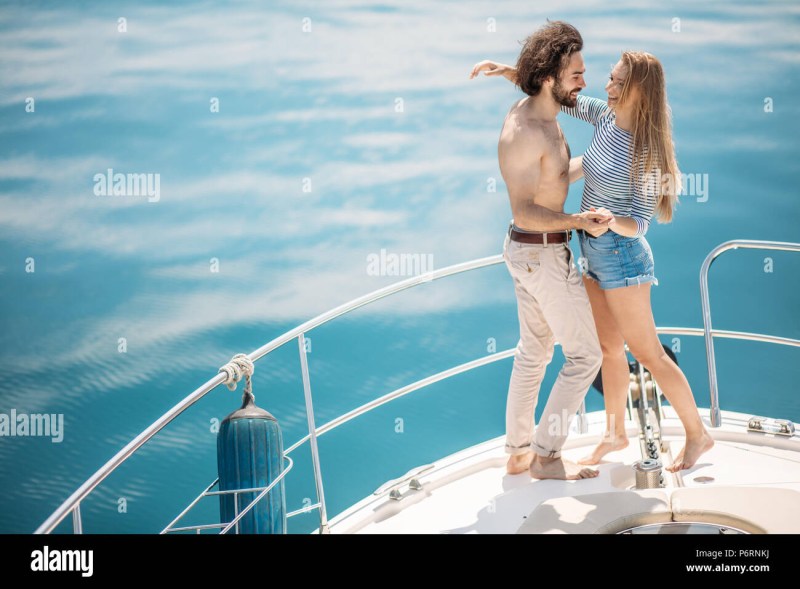They dance beautifully on a yacht