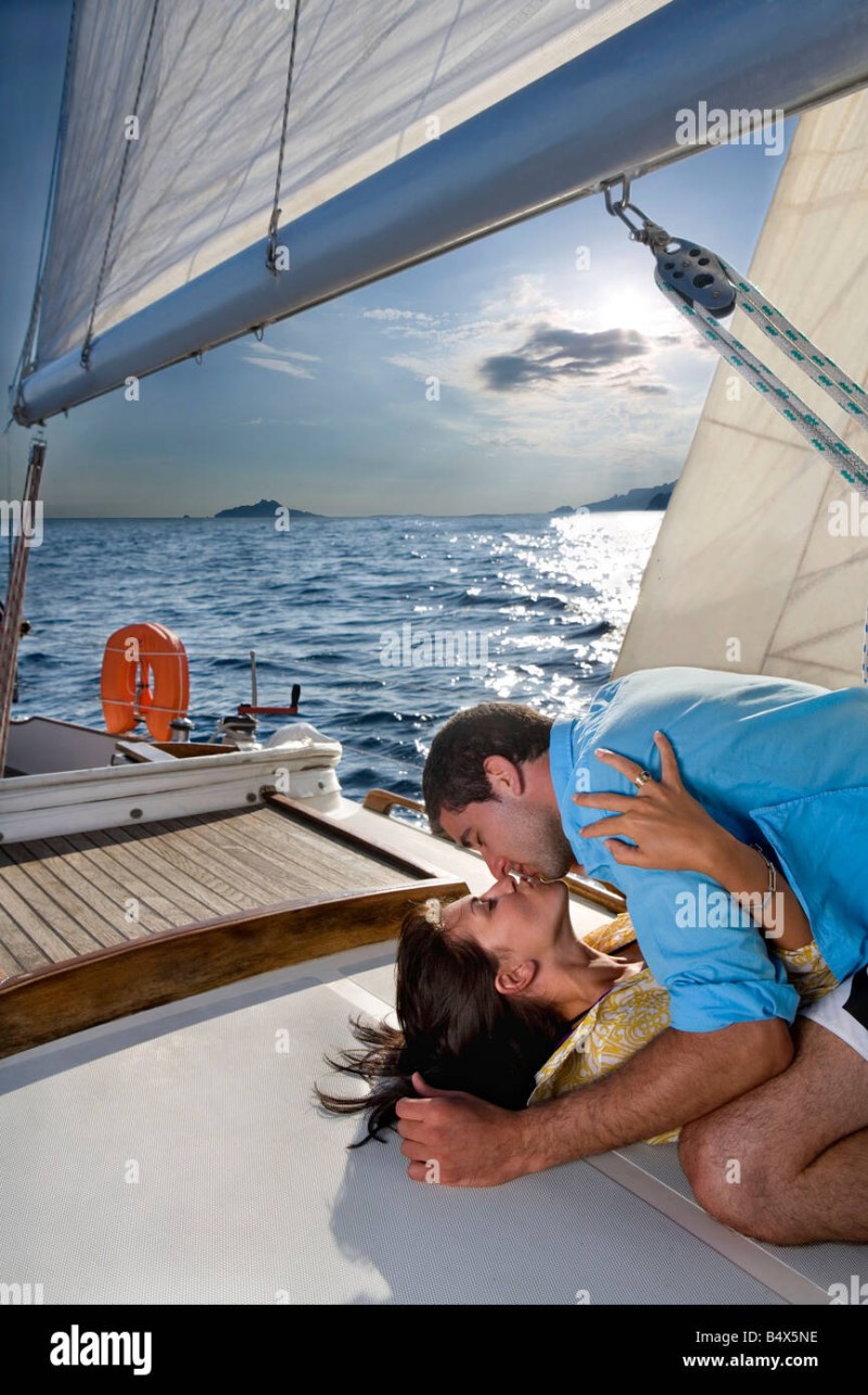 Three girls on the ship