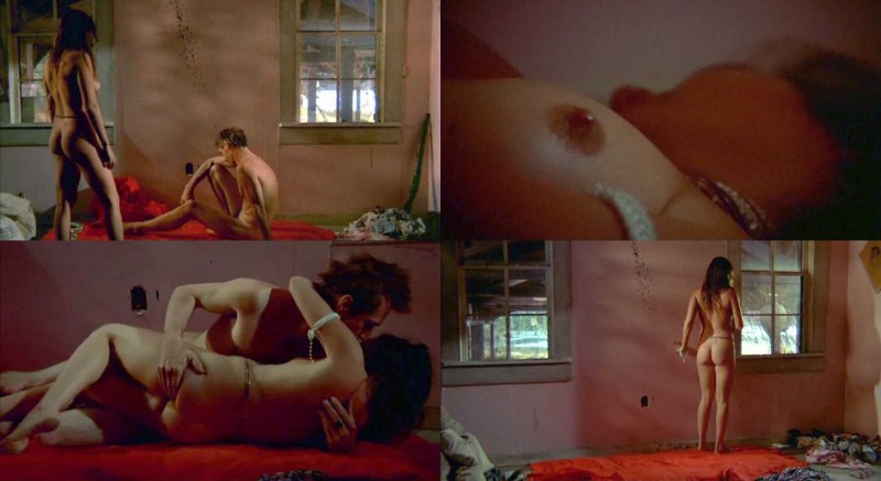 Barbara Hershi in his youth naked