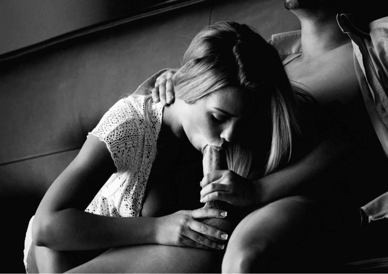 Black and white pornography