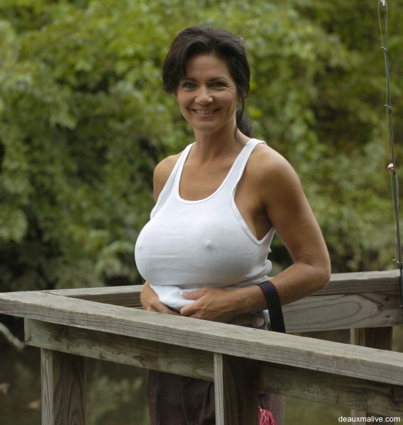 Beautiful girls without bras