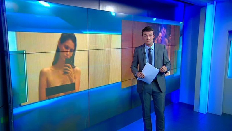 Alan Mamaeva drain naked boobs