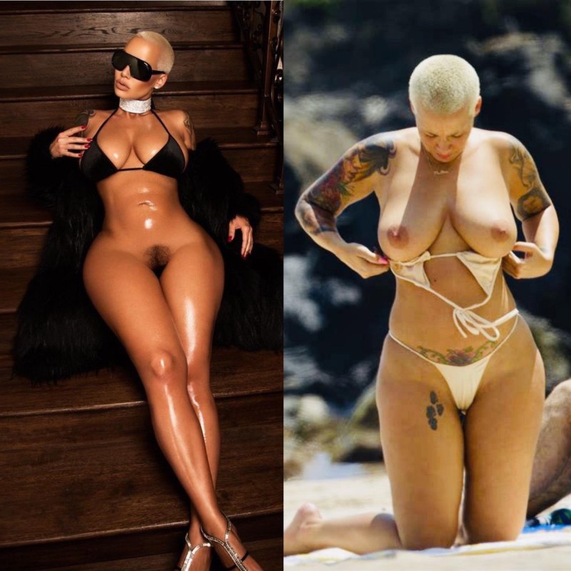 Amber Rose Roose Tits