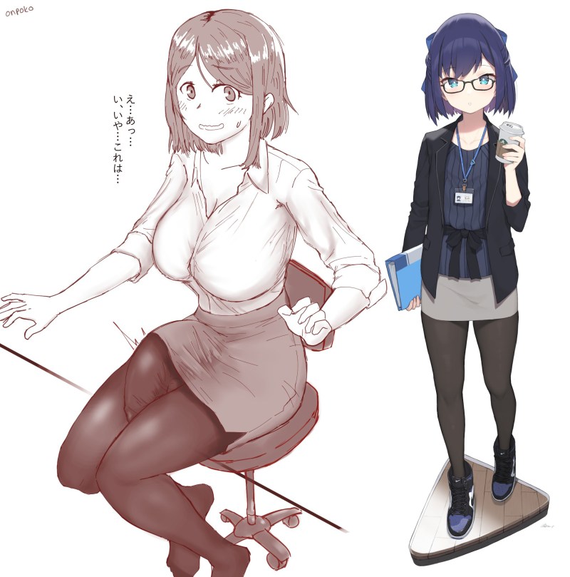 Mom leaned in the kitchen