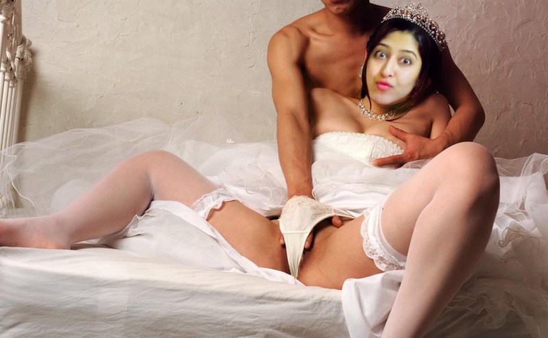 Brides in wedding dresses XXX