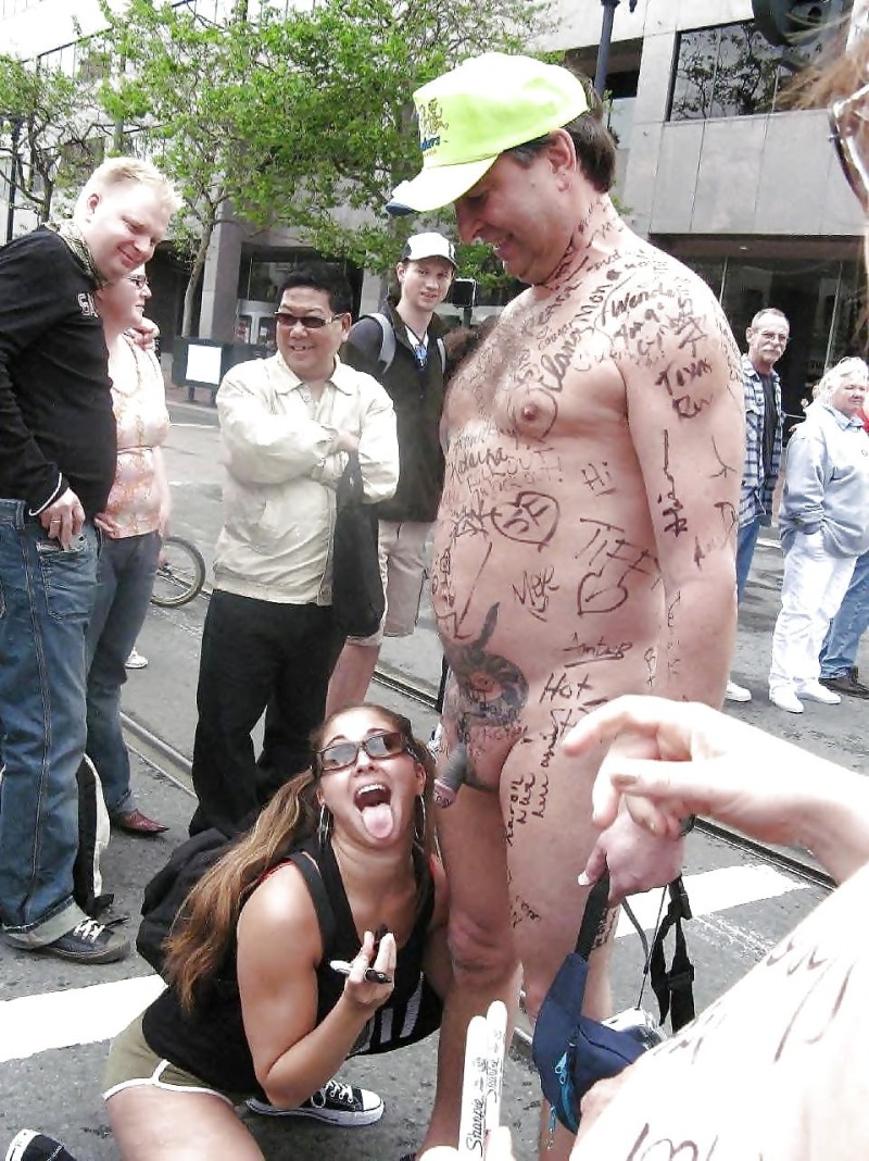 Festival of naked men and women